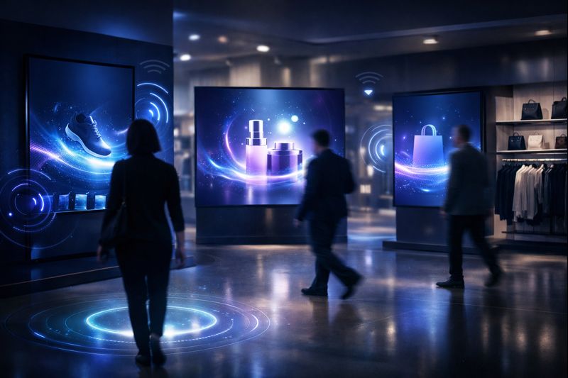 Exemple de détection de proximité